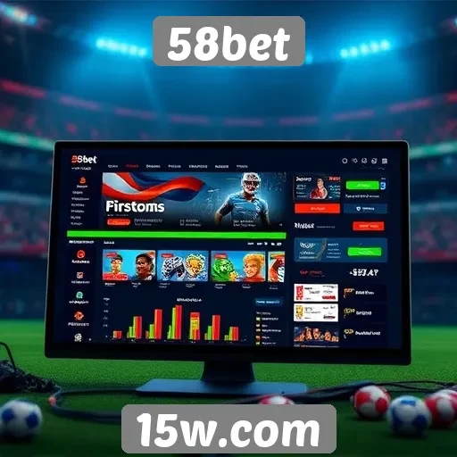 Funcionalidades inovadoras do site 58bet